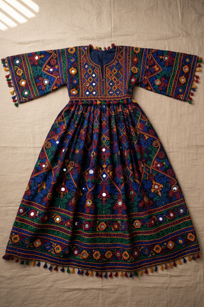 The Balochi Gagga Dress: A Stitch-by-Stitch History of One of Pakistan's Most Overlooked Embroidery Traditions