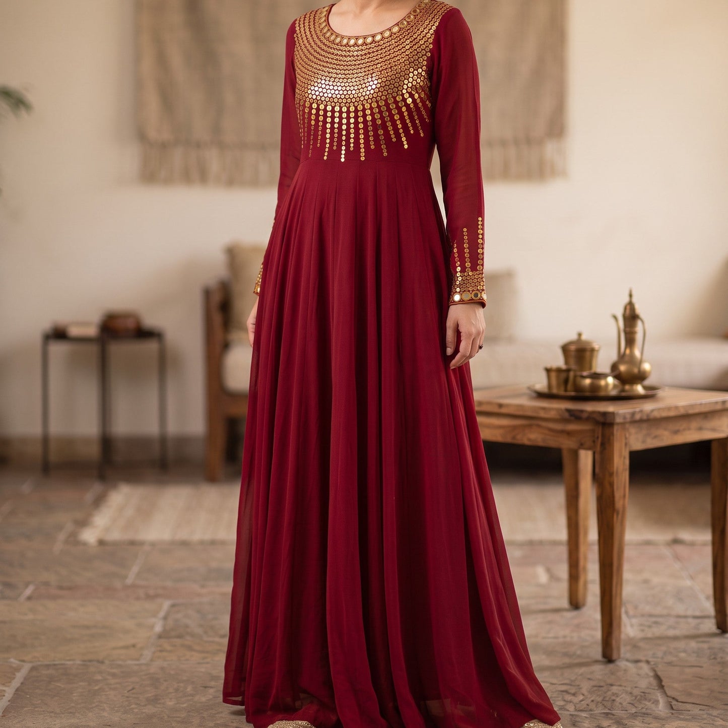 Chandni | Anarkali Dress Dress Her Studio