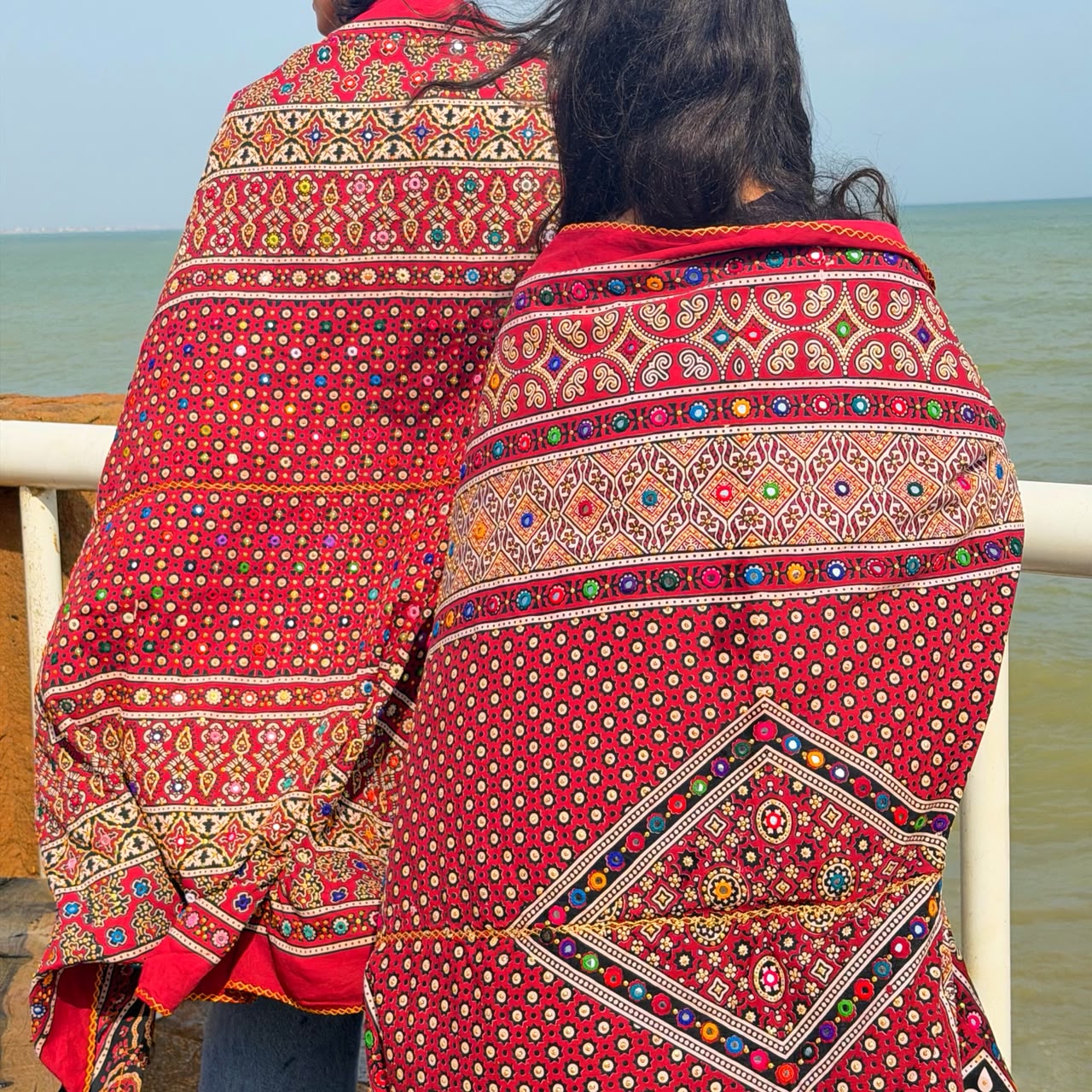 Embellished Ajrak