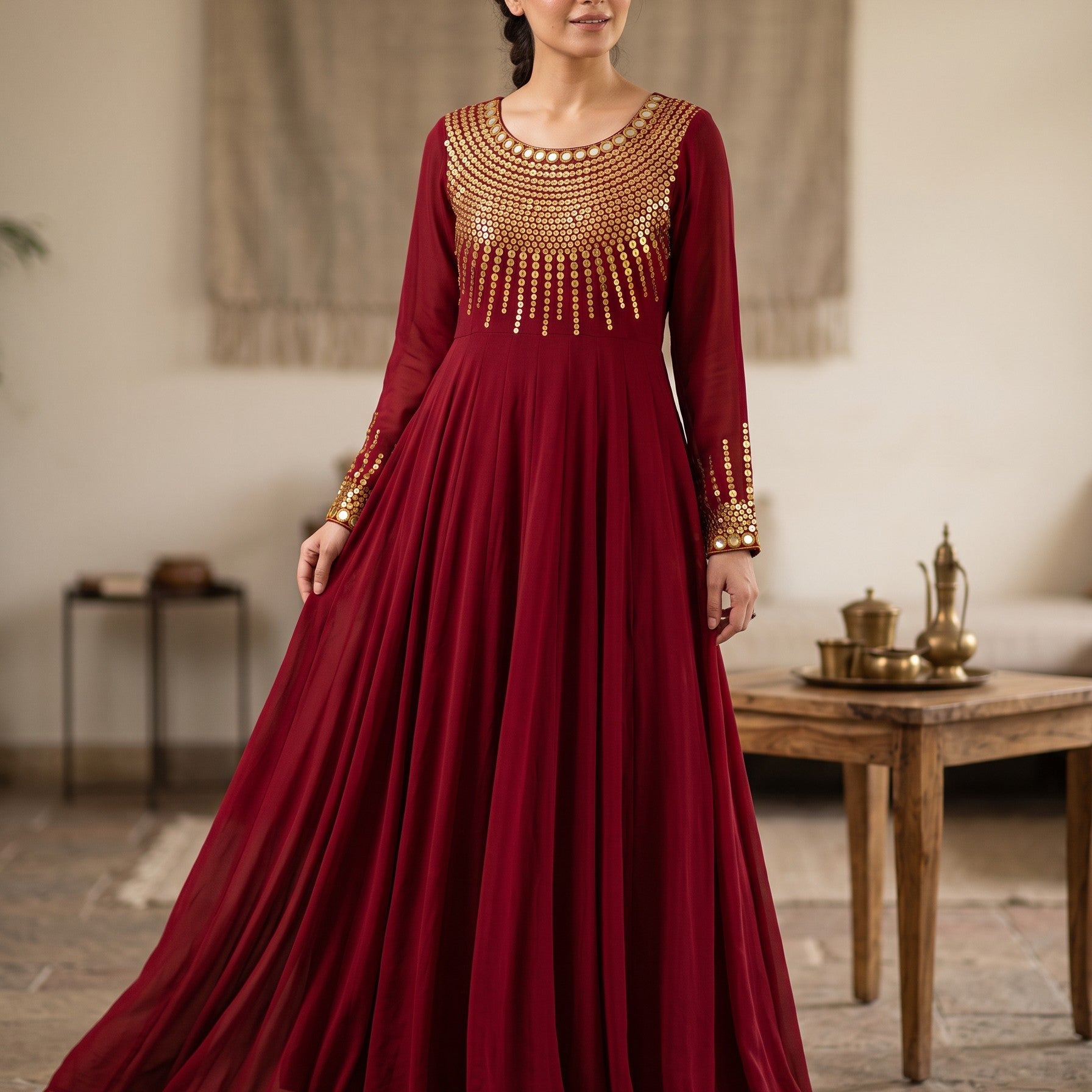 Chandni | Anarkali Dress Dress Her Studio